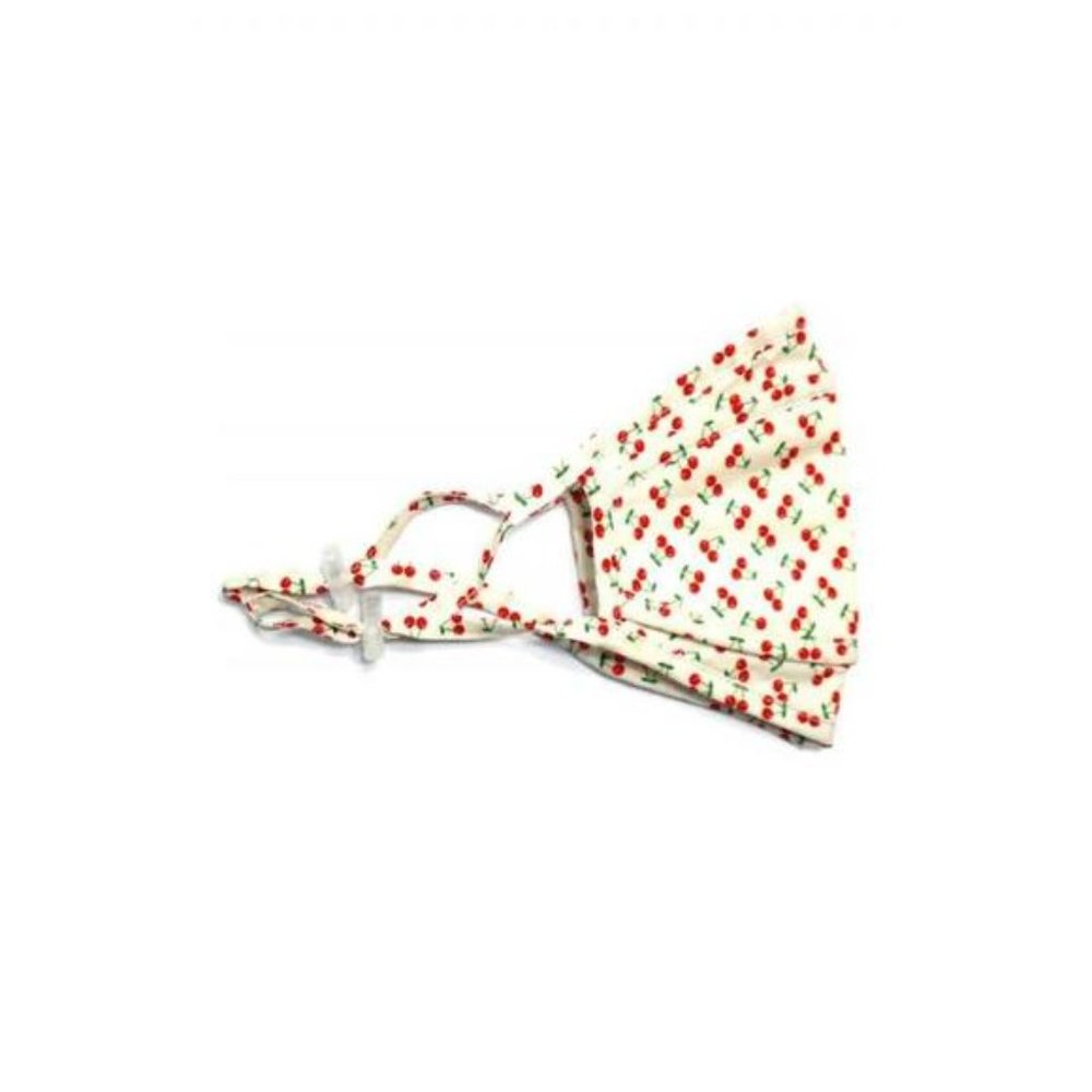 3d Stereoscopic Cherry Design2 Cotton Mask
